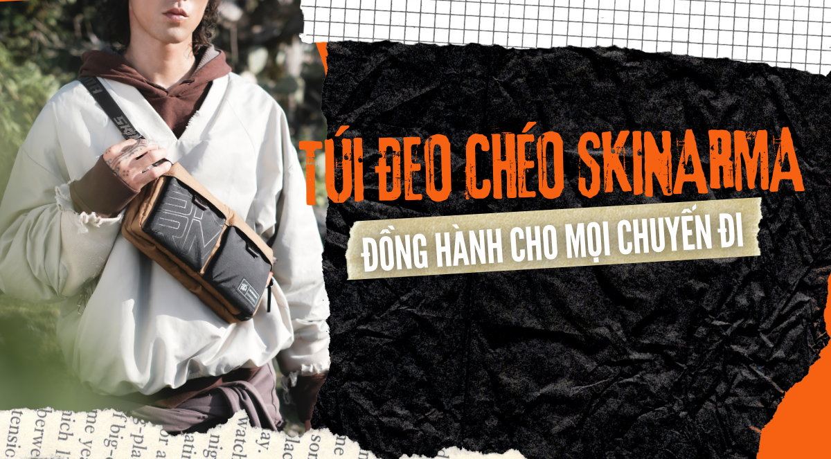 Túi đeo chéo Skinarma: Người bạn đồng hành cho mọi chuyển động
