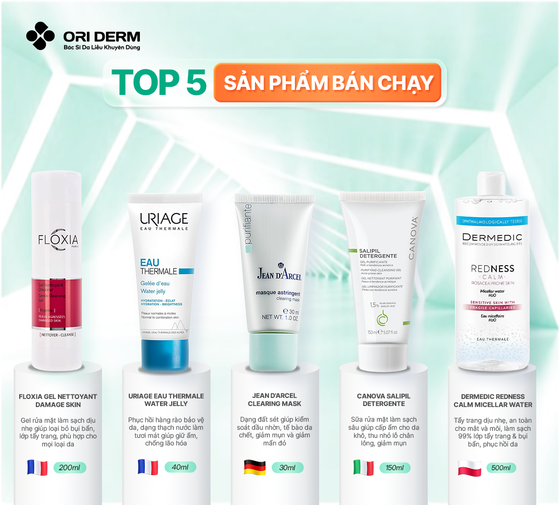 TOP 5 SẢN PHẨM BÁN CHẠY