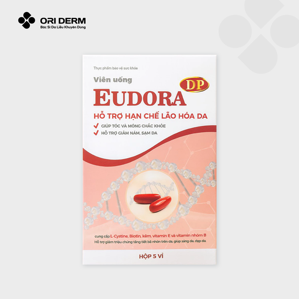 Viên uống đẹp da, dưỡng tóc và móng chắc khỏe Eudora DP