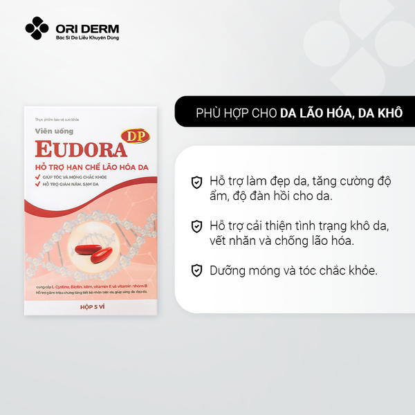 Công dụng viên uống Eudora DP