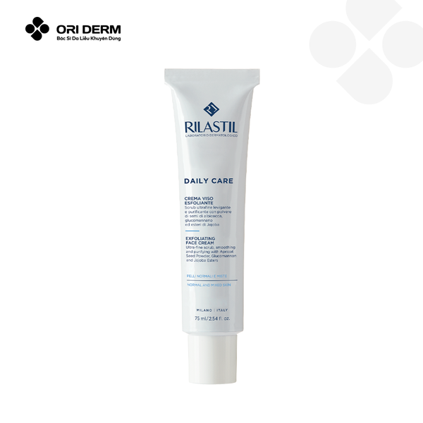Bao bì kem Tẩy Tế Bào Chết Rilastil Daily Care Exfoliating Cream