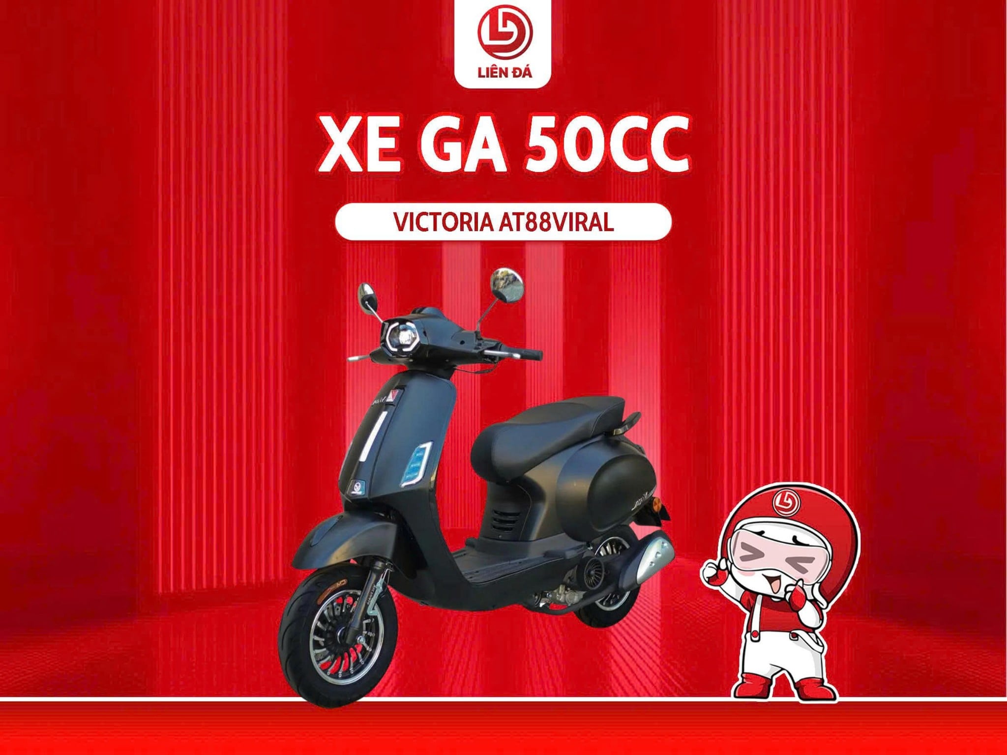 Victoria AT88 50cc – Dòng Xe Quốc Dân Cho Học Sinh Cấp 3
