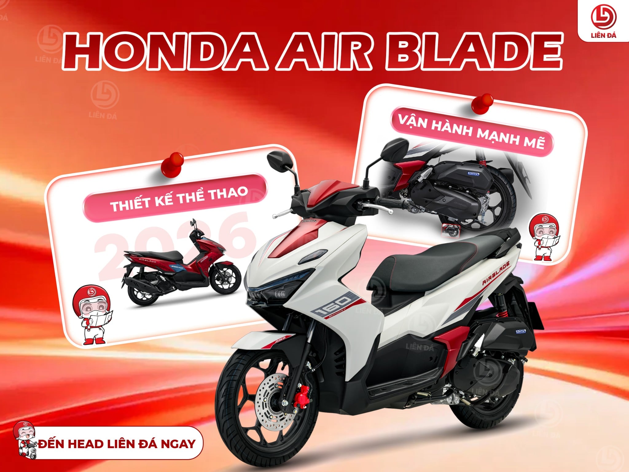 Honda Air Blade - Thiết Kế Thể Thao, Vận Hành Mạnh Mẽ