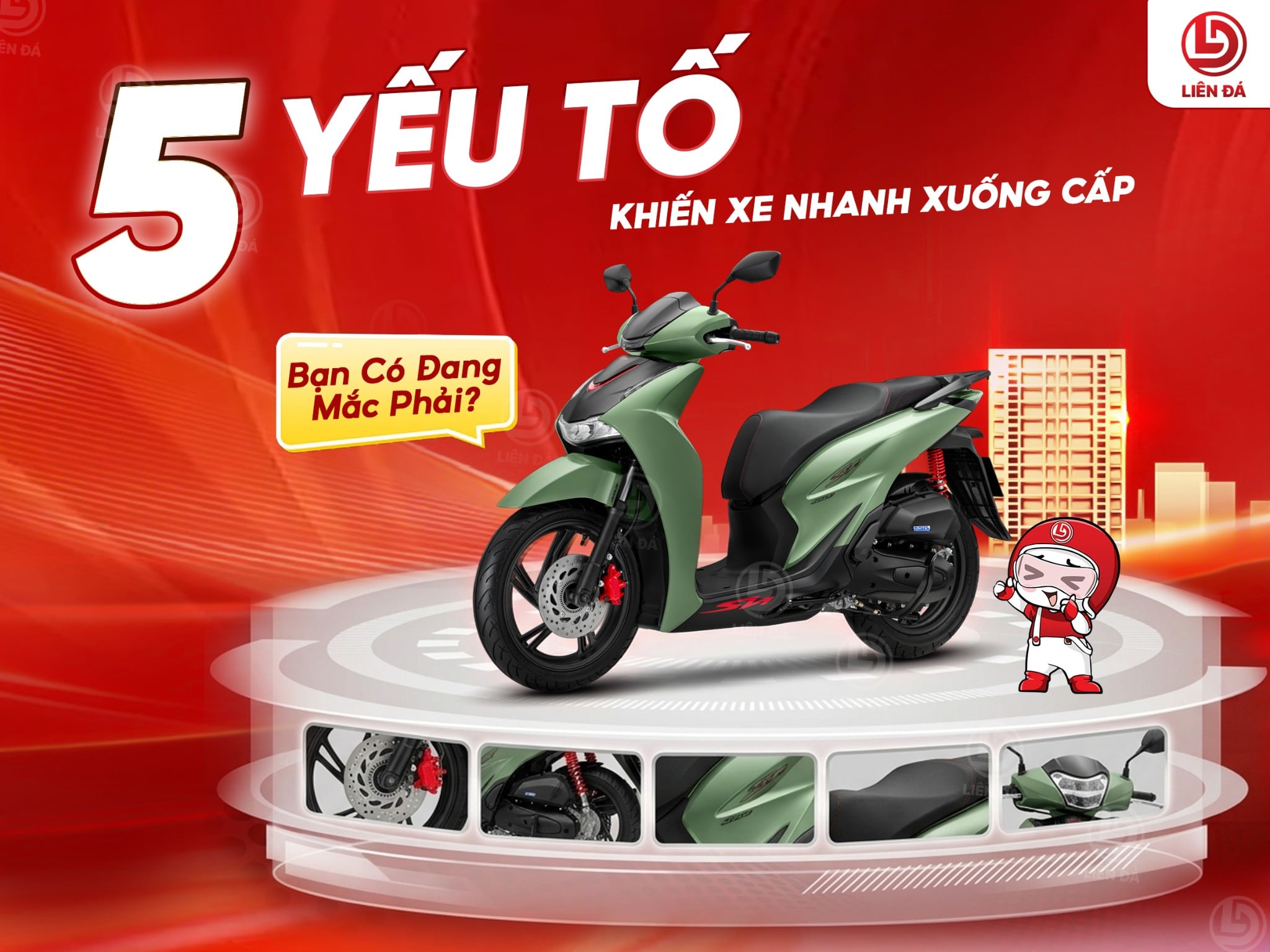 5 YẾU TỐ KHIẾN XE NHANH XUỐNG CẤP BẠN CÓ ĐANG MẮC PHẢI?