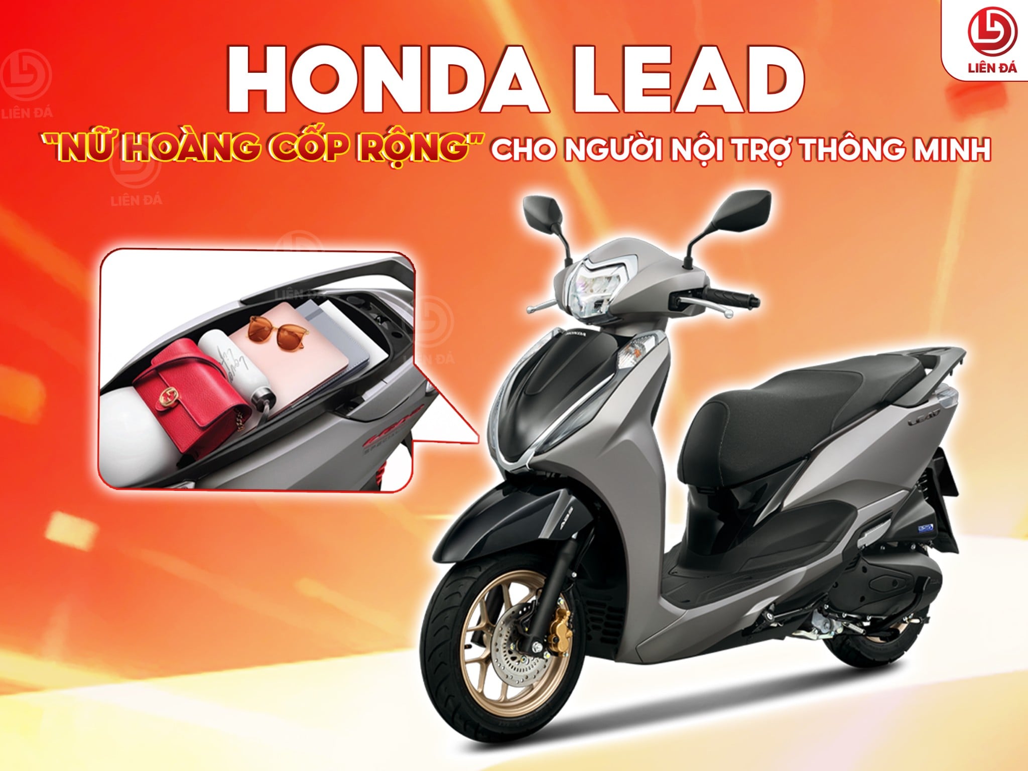 HONDA LEAD - NỮ HOÀNG CỐP RỘNG” CHO NGƯỜI NỘI TRỢ THÔNG MINH