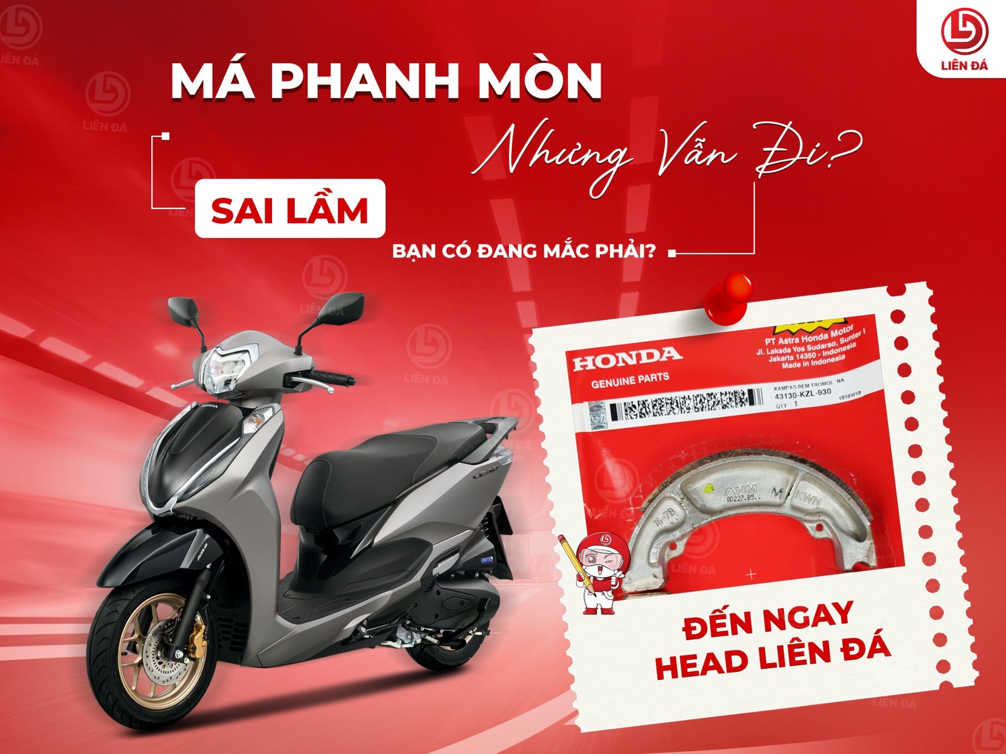 Má Phanh Mòn Nhưng Vẫn Đi? Cảnh Báo Nguy Hiểm Ít Người Để Ý