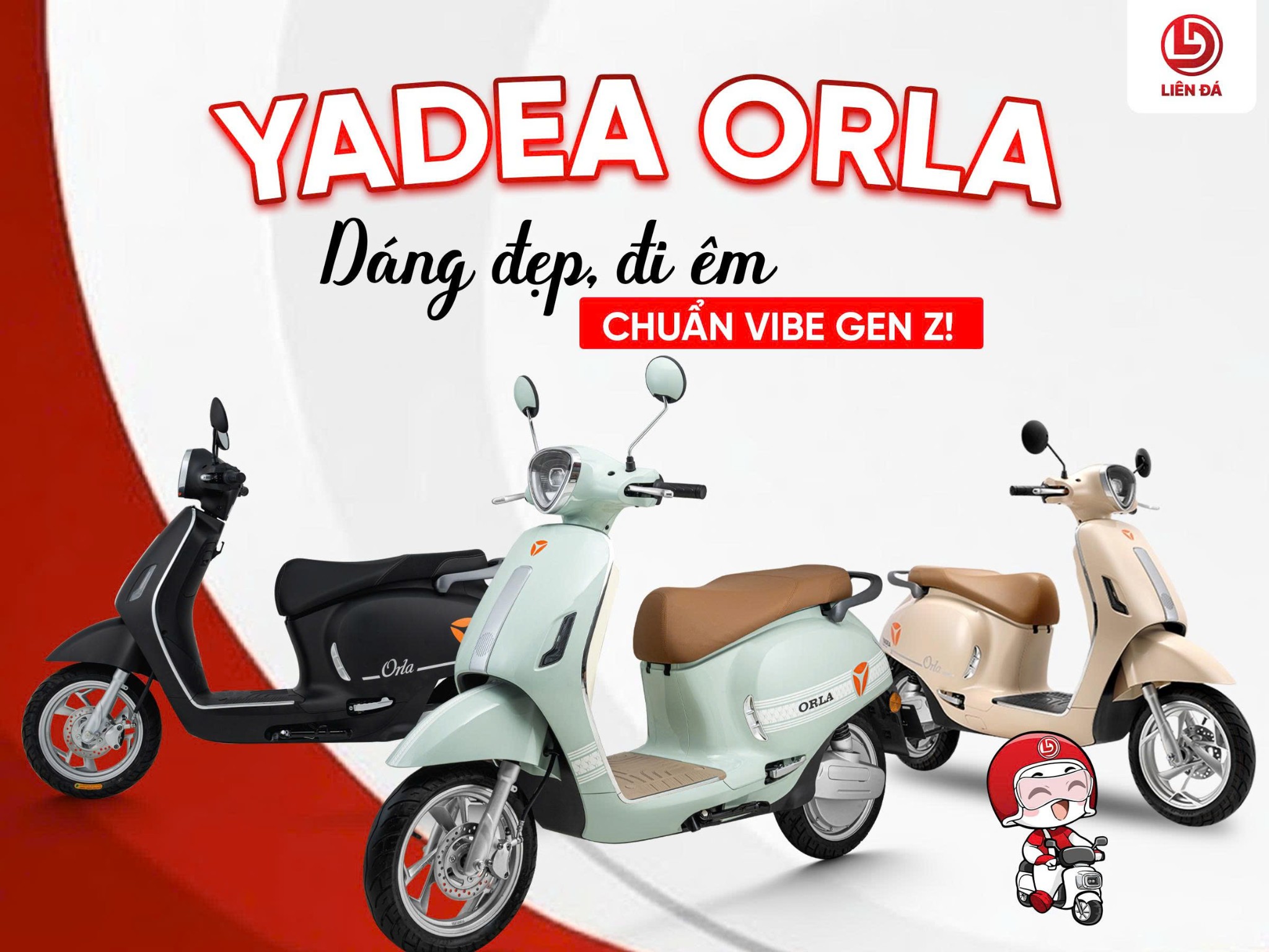 Yadea ORLA – Thiết Kế Gen Z, Không Cần Bằng Lái