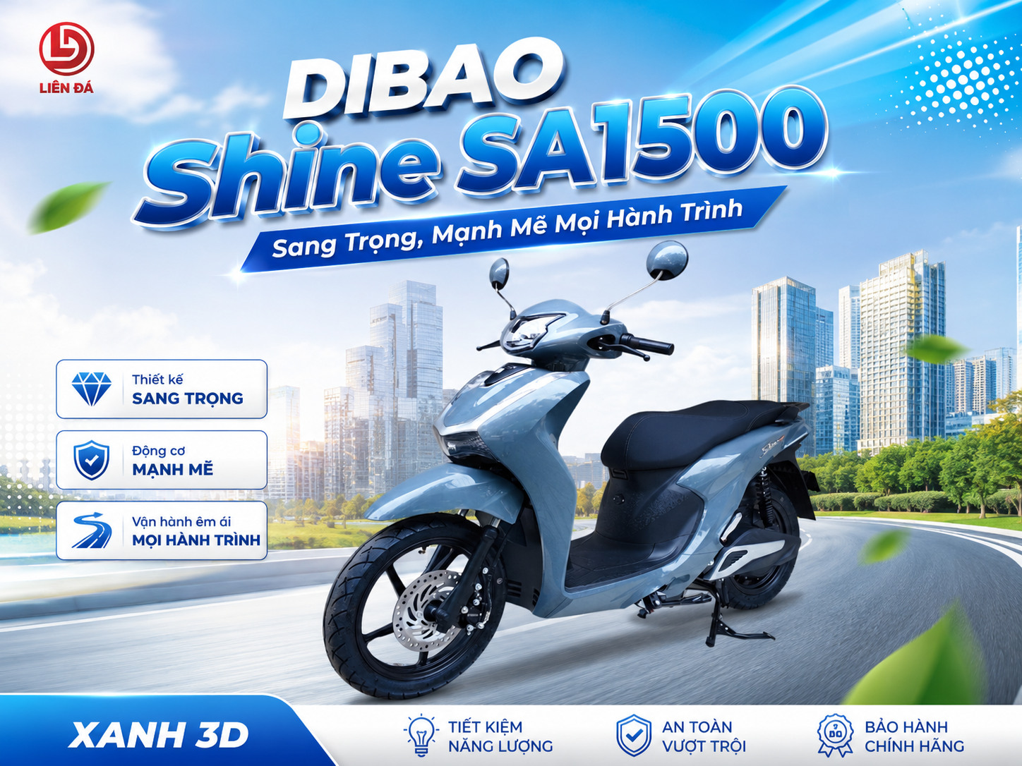 DIBAO Shine SA1500: Sang Trọng, Mạnh Mẽ Mọi Hành Trình