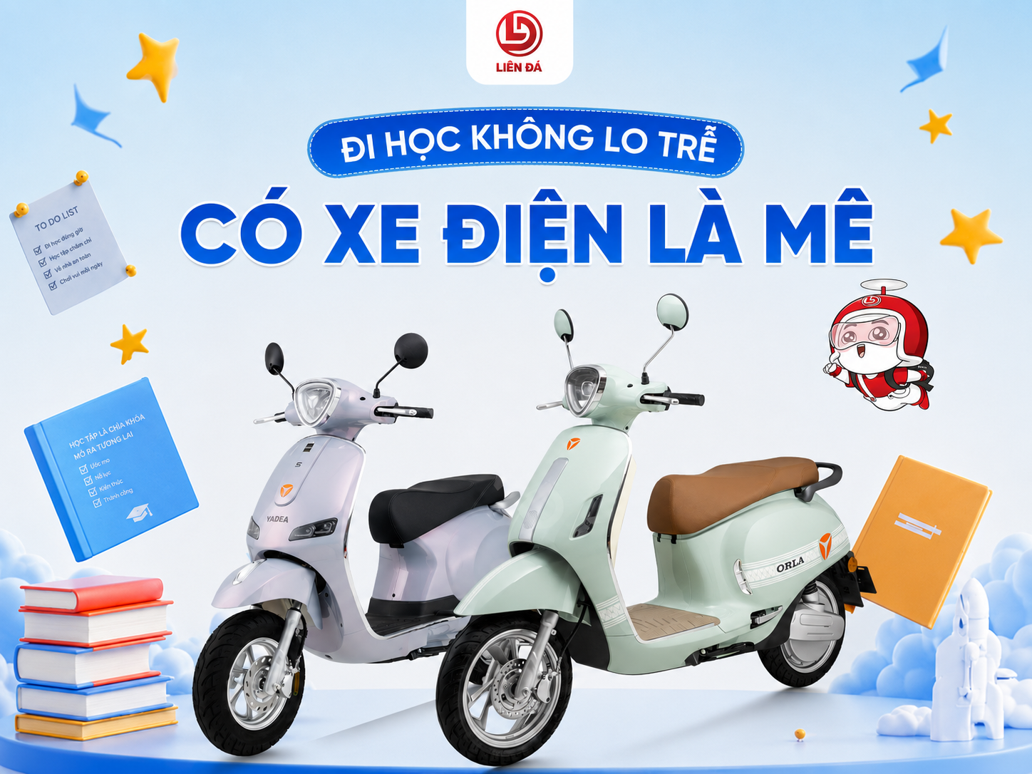 Xe Điện Đi Học Không Lo Trễ Lựa Chọn Nhỏ Gọn, Tiết Kiệm Cho Học Sinh
