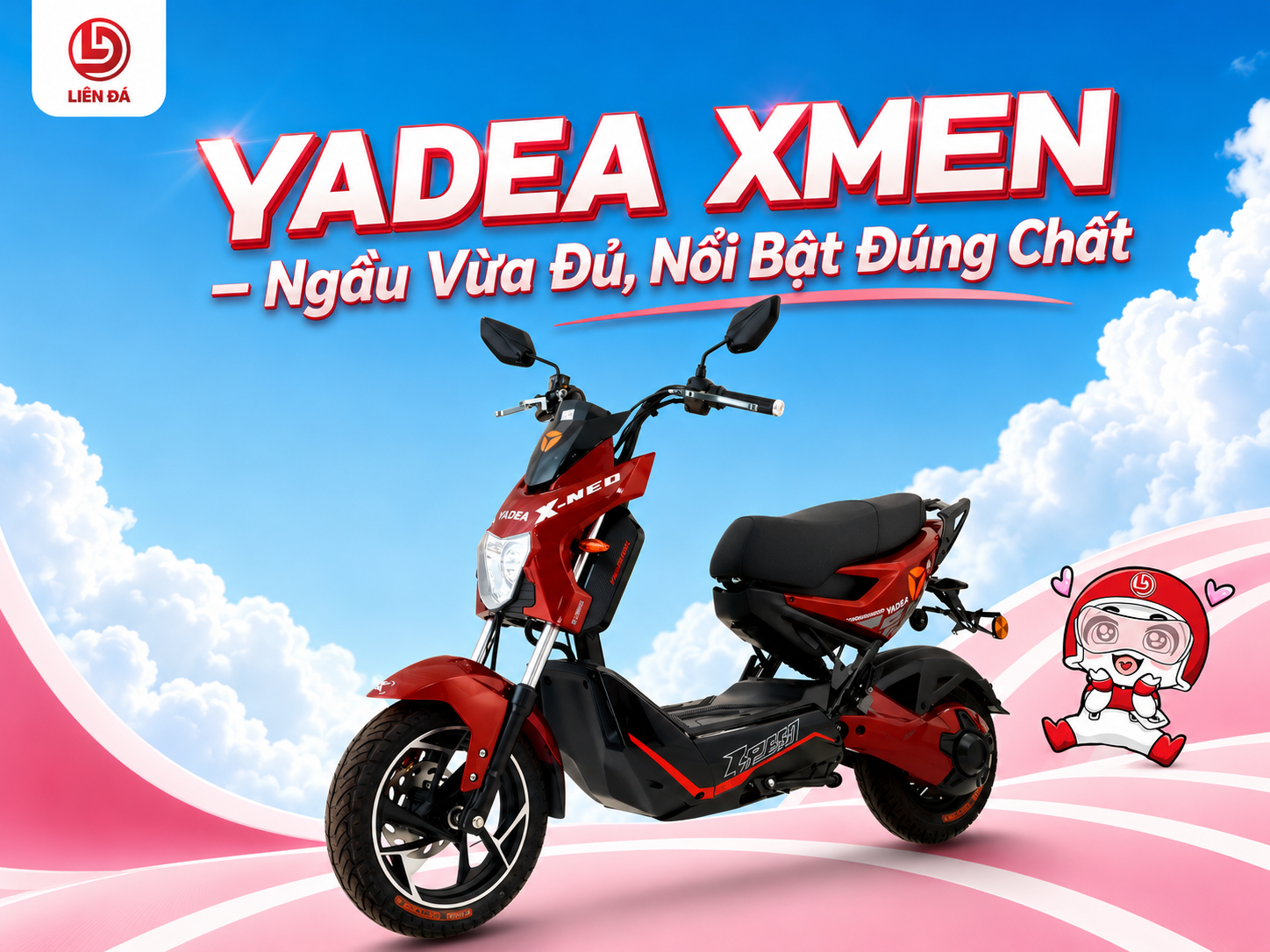 YADEA XMEN – Ngầu Vừa Đủ, Nổi Bật Đúng Chất