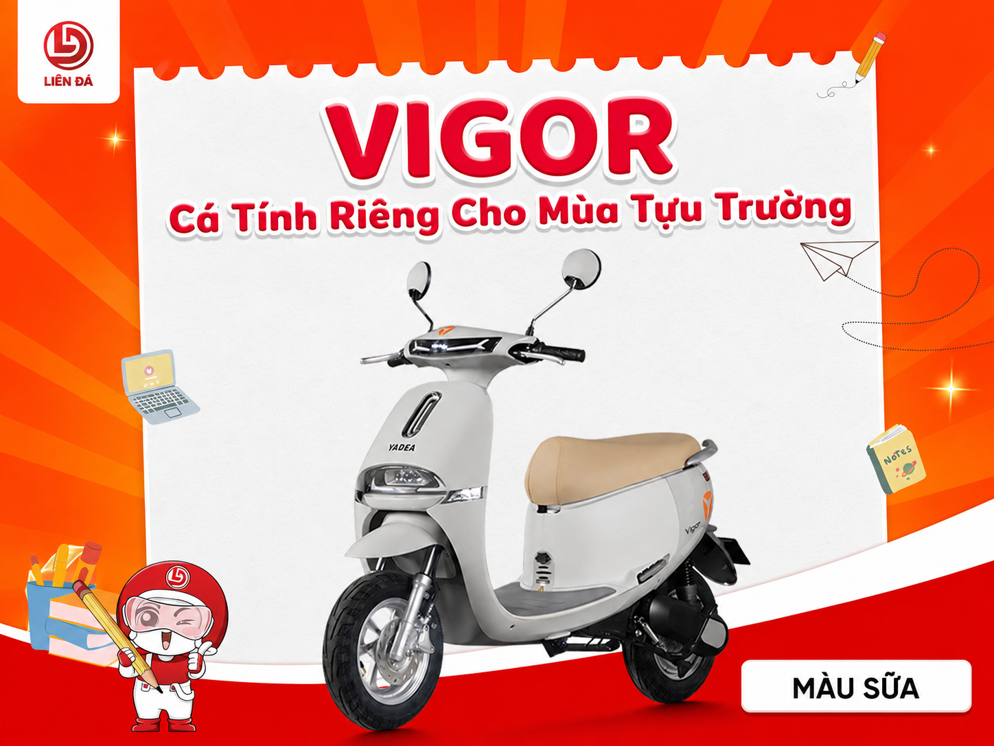 VIGOR Cá Tính Riêng Cho Mùa Tựu Trường