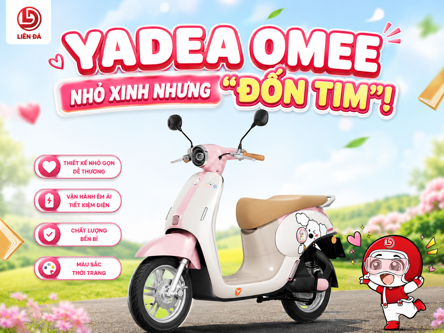 YADEA OMEE - Nhỏ Xinh Nhưng 