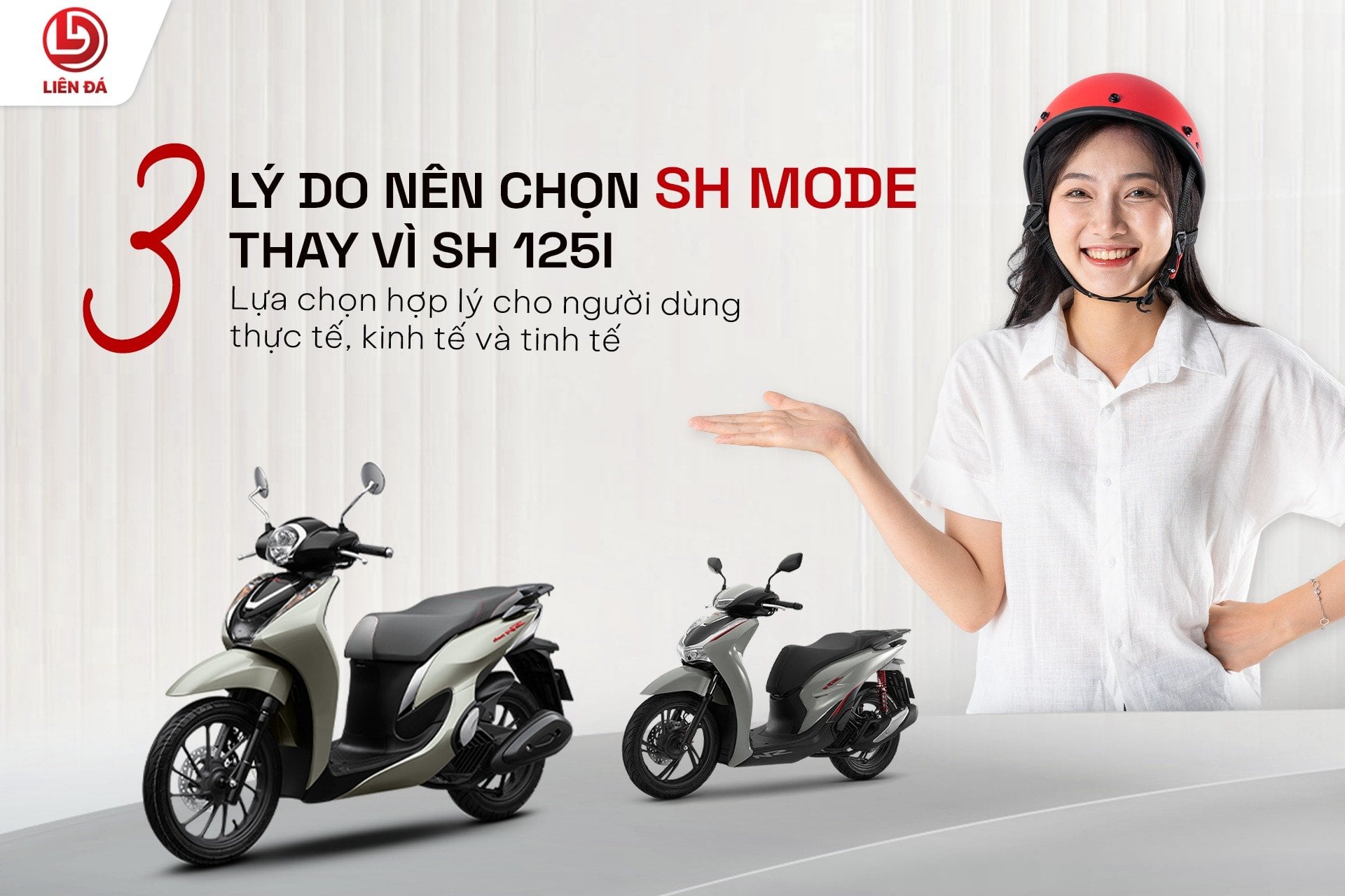 3 lý do nên chọn SH Mode thay vì SH 125i