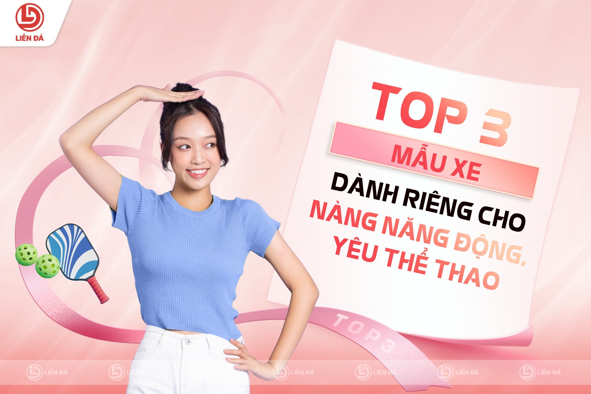 TOP 3 MẪU XE DÀNH RIÊNG CHO NÀNG NĂNG ĐỘNG, YÊU THỂ THAO