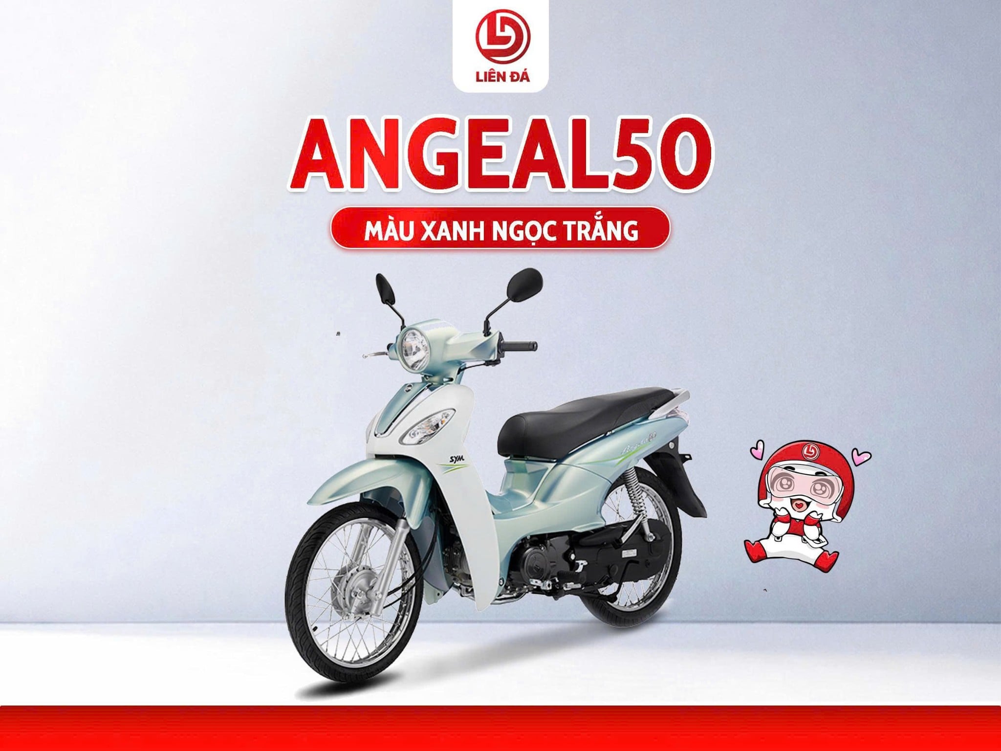 SYM Angela 50cc – Xe Nhẹ Nhàng, Dễ Đi, Phù Hợp Học Sinh Nữ