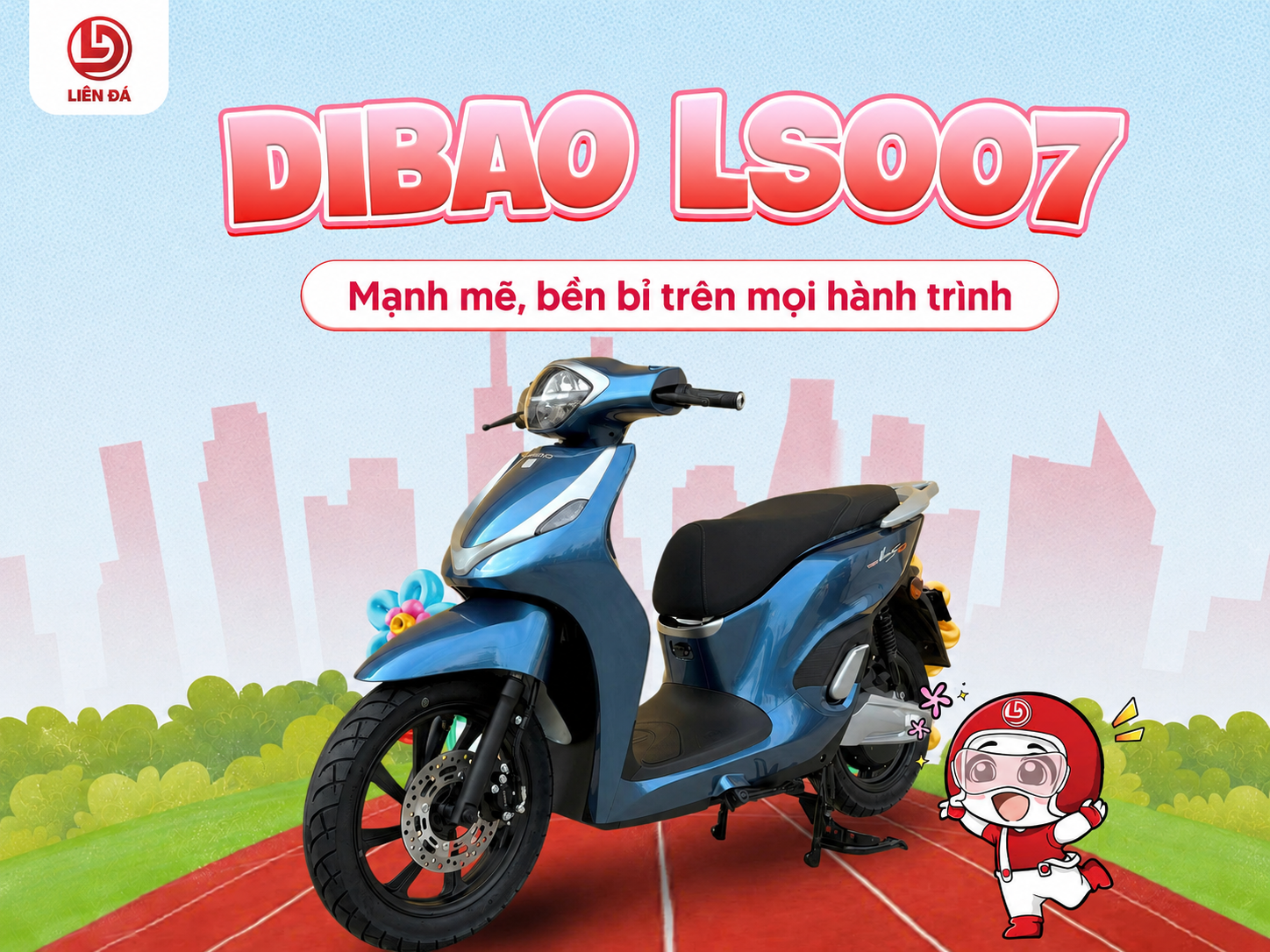 DIBAO LS007 Mạnh Mẽ, Bền Bỉ Trên Mọi Hành Trình