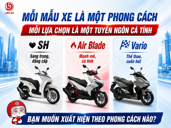 Mỗi Mẫu Xe Một Phong Cách Cùng Head Liên Đá
