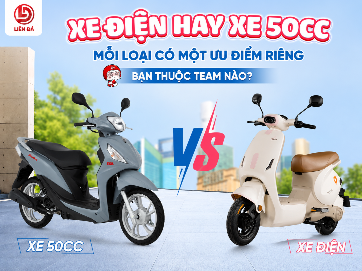 Xe Điện Hay Xe 50cc: Mỗi Loại Có Một Ưu Điểm Riêng, Bạn Thuộc Team Nào?