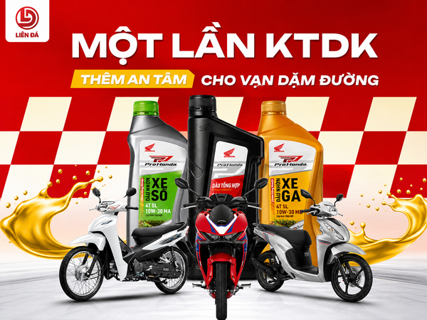 Chăm Xe Đúng Lịch Cùng Honda Liên Đá An Tâm Mỗi Ngày