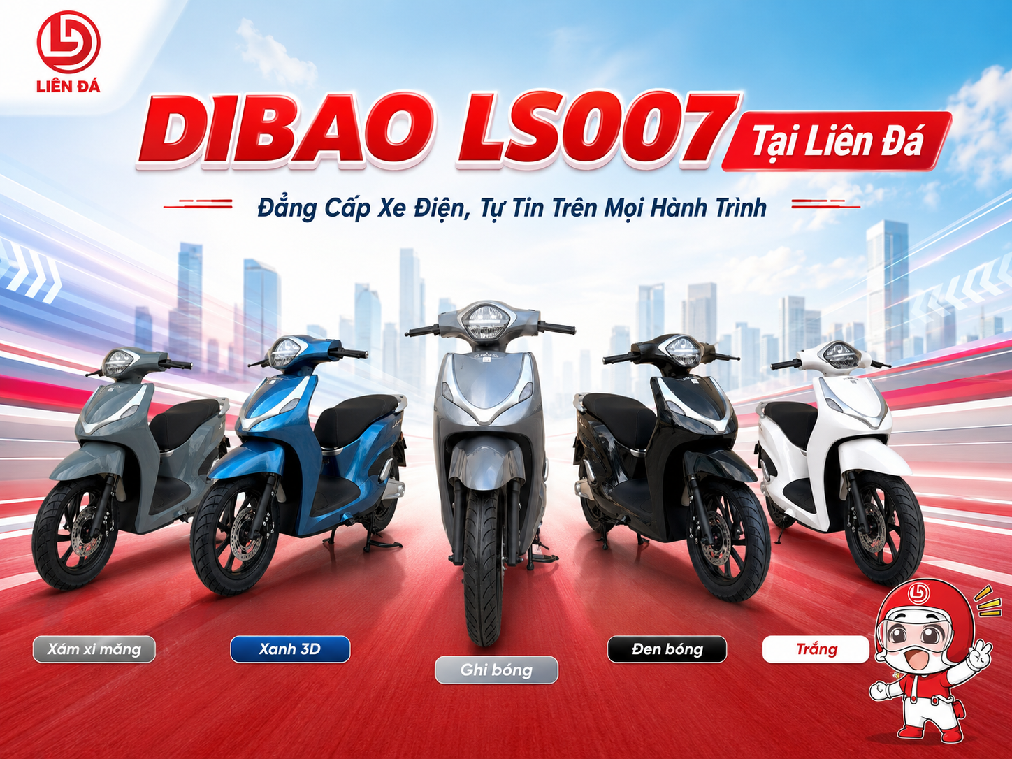DIBAO LS007 Tại Liên Đá: Đẳng Cấp Xe Điện, Tự Tin Trên Mọi Hành Trình