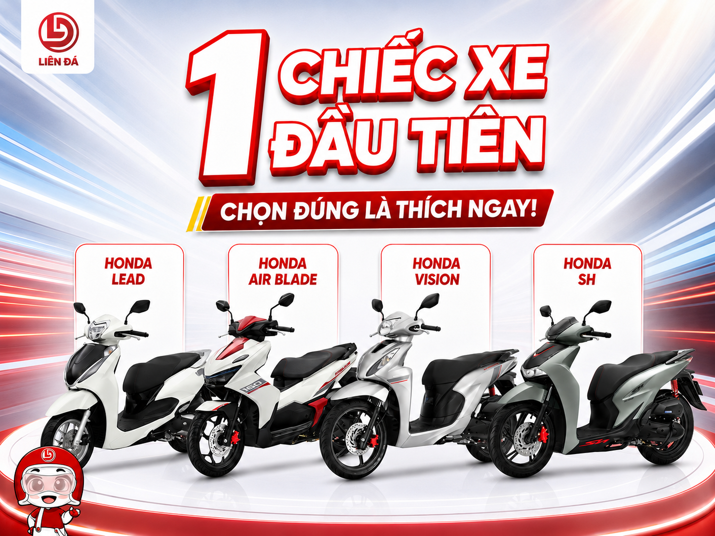 Honda Liên Đá Gợi Ý Chọn Chiếc Xe Đầu Tiên Phù Hợp