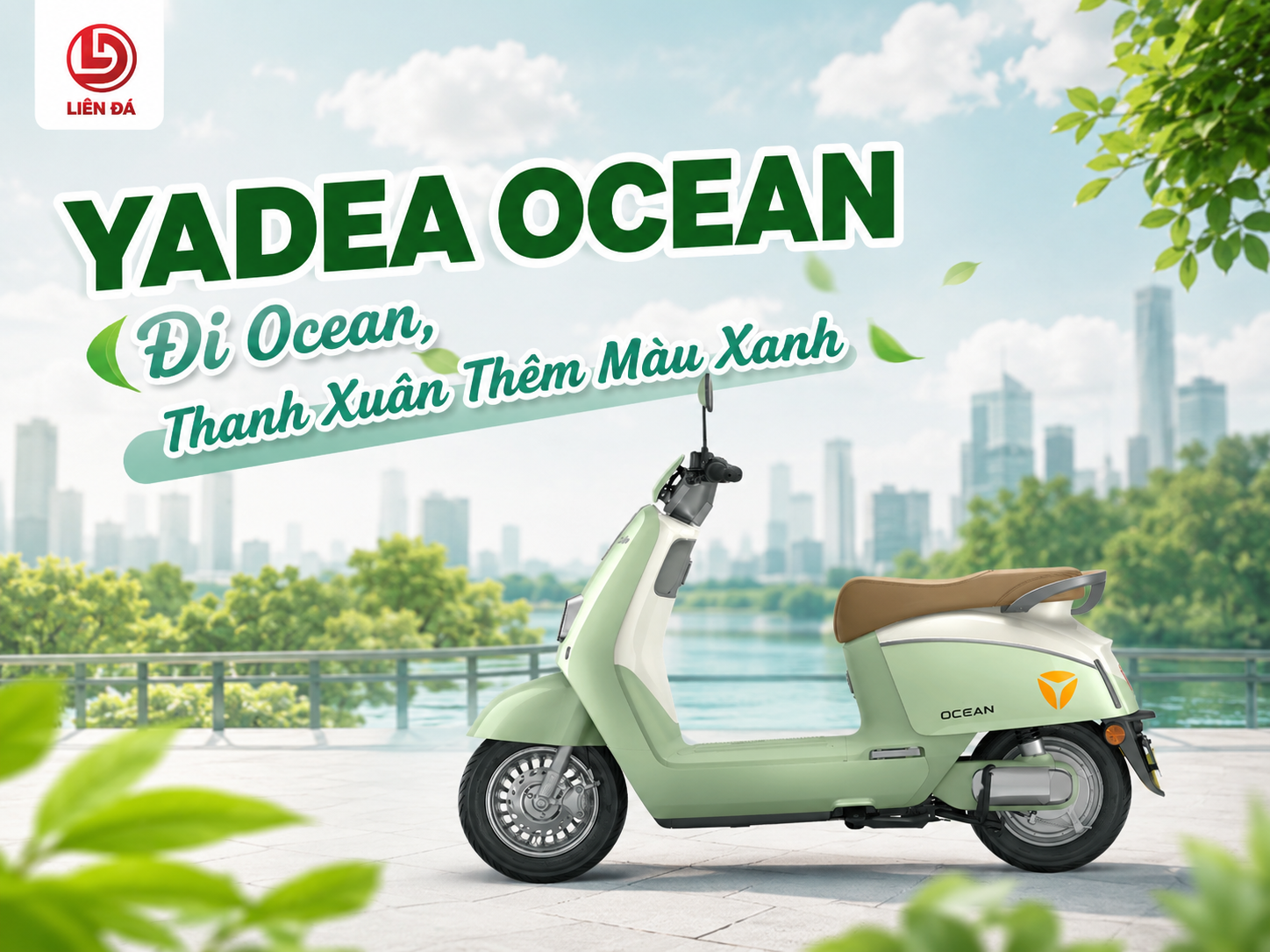 Yadea Ocean – Đi Ocean, Thanh Xuân Thêm Màu Xanh