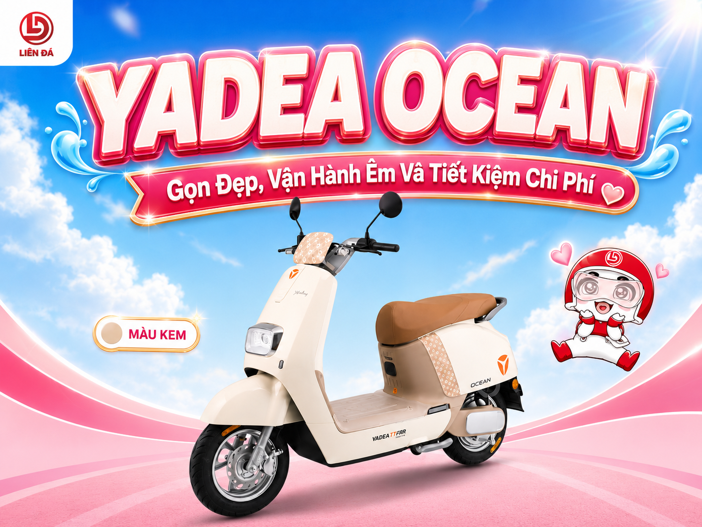 YADEA OCEAN: Gọn Đẹp, Vận Hành Êm Và Tiết Kiệm Chi Phí