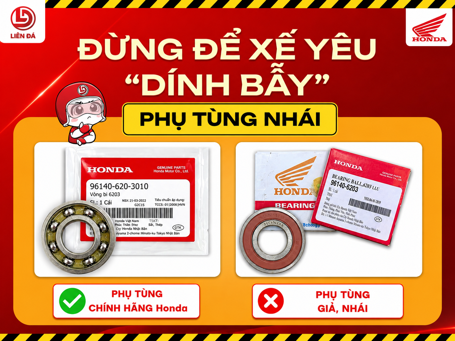 Phụ Tùng Chính Hãng Tại Head Liên Đá Giúp Xe Luôn Bền Bỉ