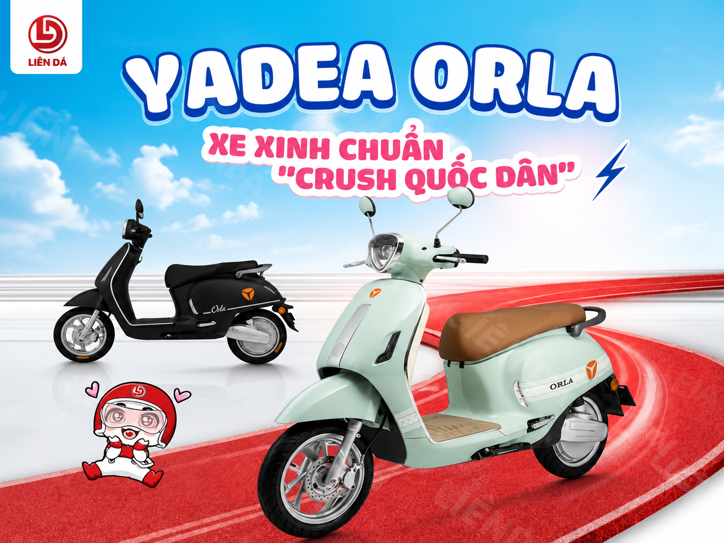 YADEA ORLA – XE XINH CHUẨN “CRUSH QUỐC DÂN” CHO GIỚI TRẺ