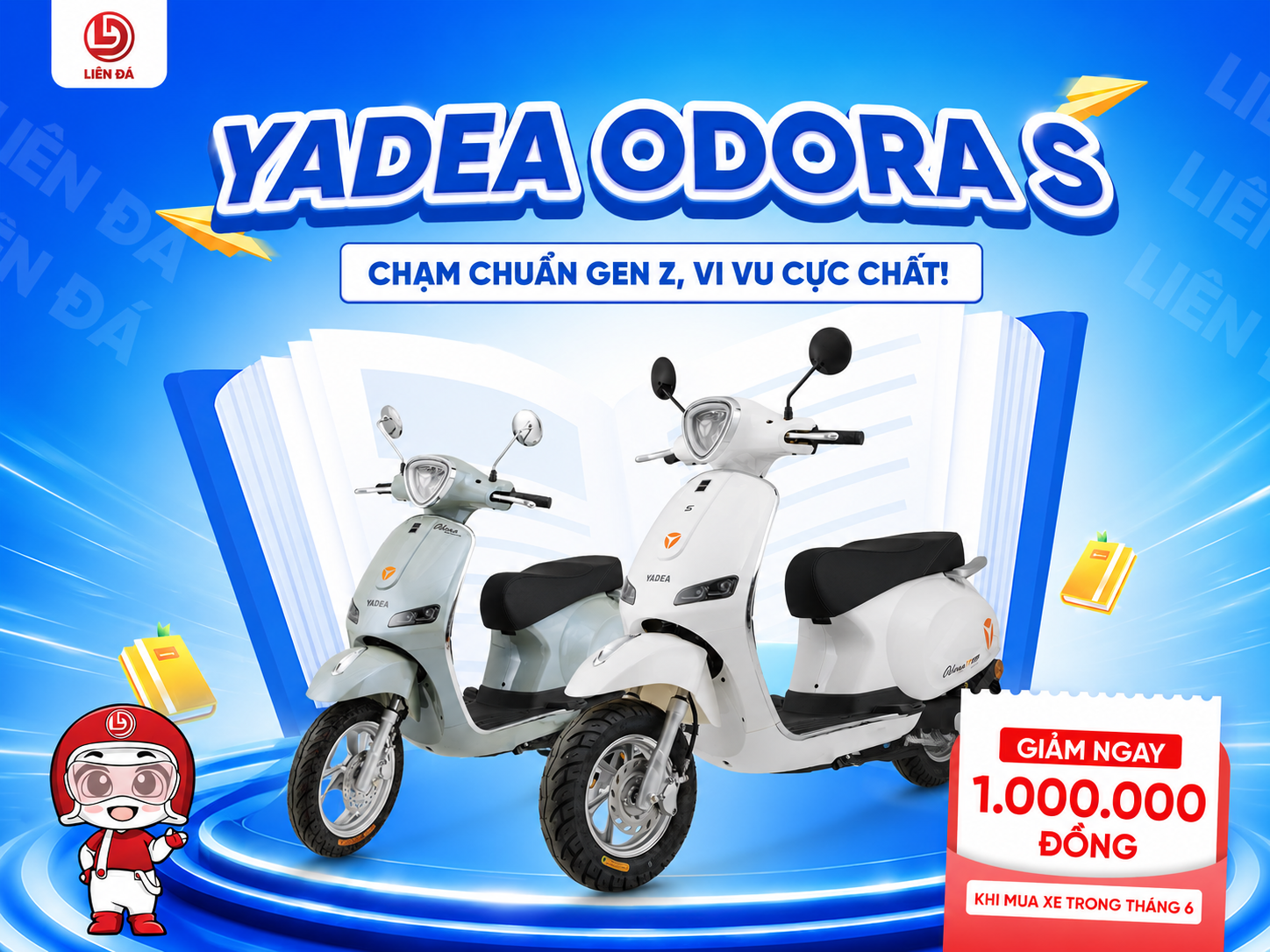YADEA ODORA S – Chạm Chuẩn Gen Z, Vi Vu Cực Chất