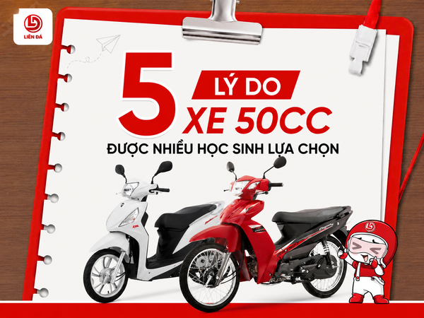 5 Lý Do Xe 50cc Được Nhiều Học Sinh Lựa Chọn Hiện Nay