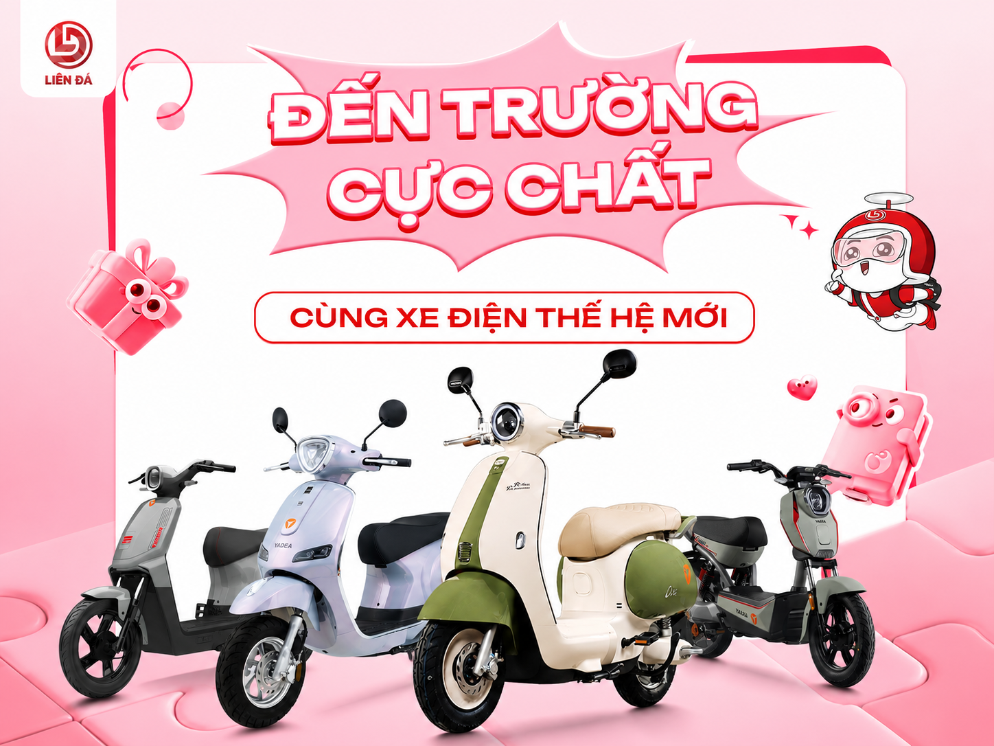 Đến Trường Cực Chất Cùng Xe Điện Thế Hệ Mới