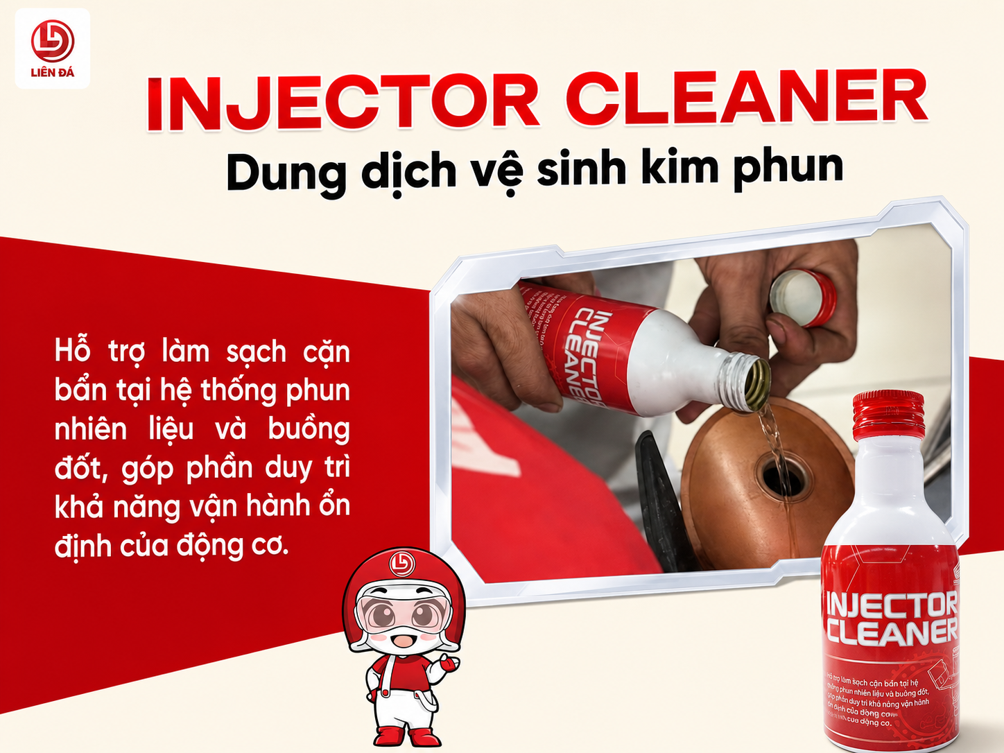DUNG DỊCH VỆ SINH KIM PHUN – HỖ TRỢ ĐỘNG CƠ VẬN HÀNH ỔN ĐỊNH
