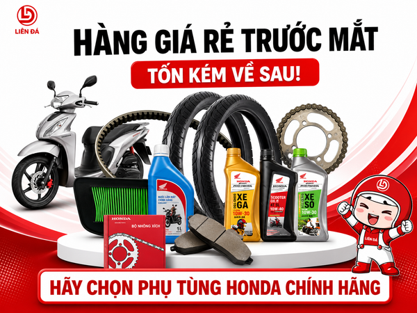 Honda Liên Đá Cảnh Báo Hàng Giả Rẻ Trước Mắt Tốn Kém Về Sau