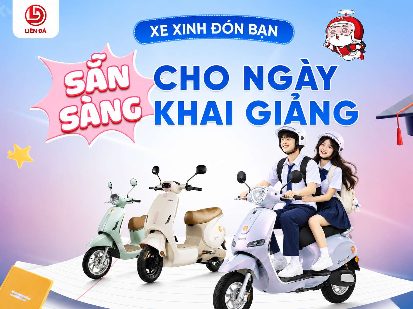Xe Xinh Đón Bạn Sẵn Sàng Cho Ngày Khai Giảng