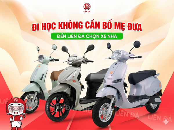 ĐI HỌC KHÔNG CẦN BỐ MẸ ĐƯA ĐÓN – ĐẾN LIÊN ĐÁ CHỌN XE NGAY