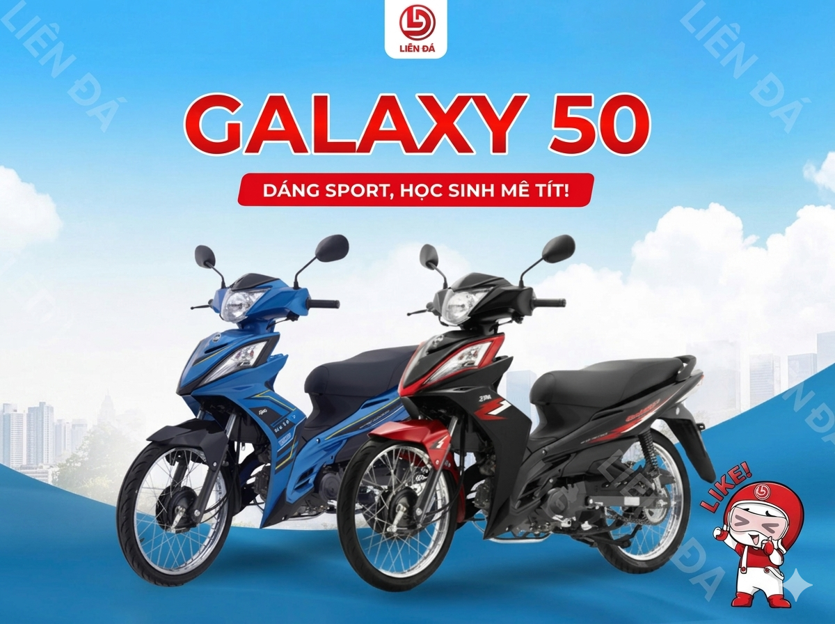 GALAXY 50 – DÁNG SPORT, HỌC SINH MÊ TÍT!