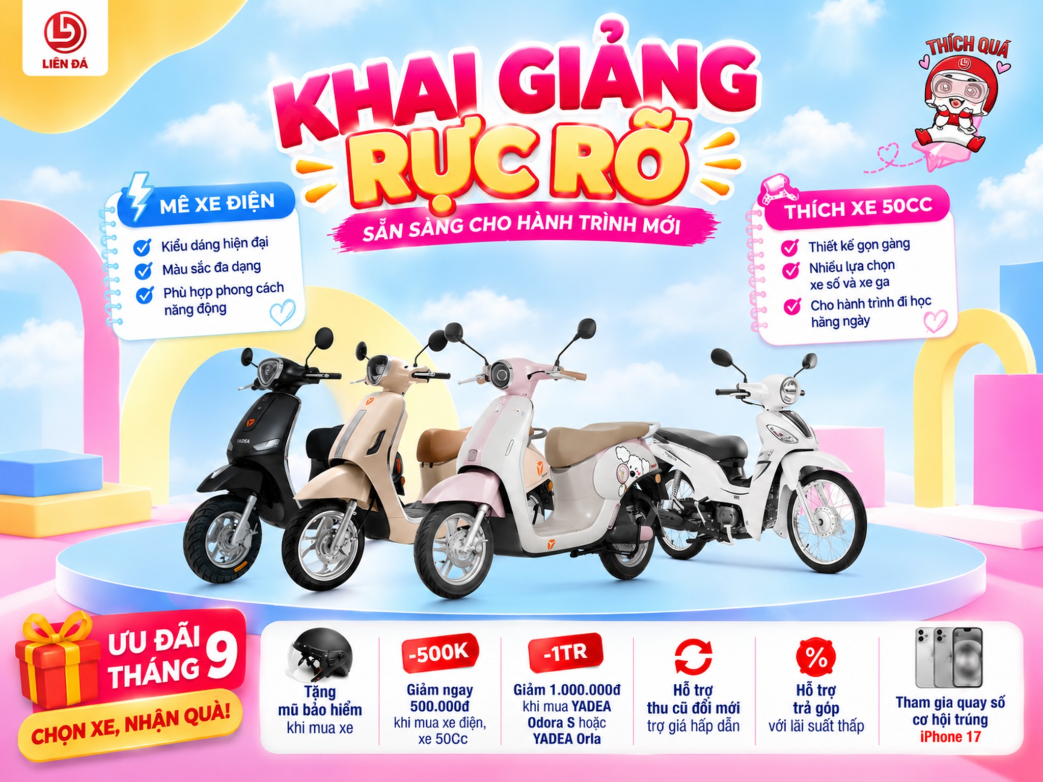 KHAI GIẢNG RỰC RỠ – SẴN SÀNG CHO HÀNH TRÌNH MỚI