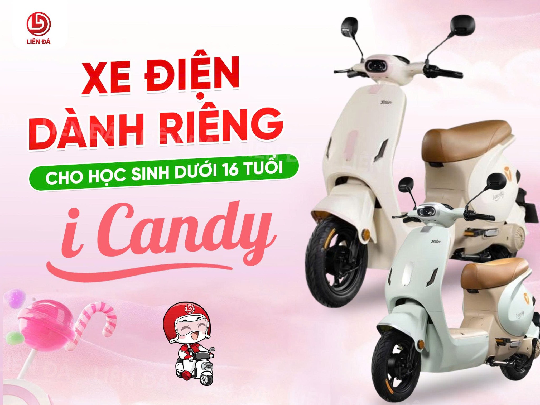 YADEA iCandy - Lựa chọn an toàn cho học sinh dưới 16 tuổi