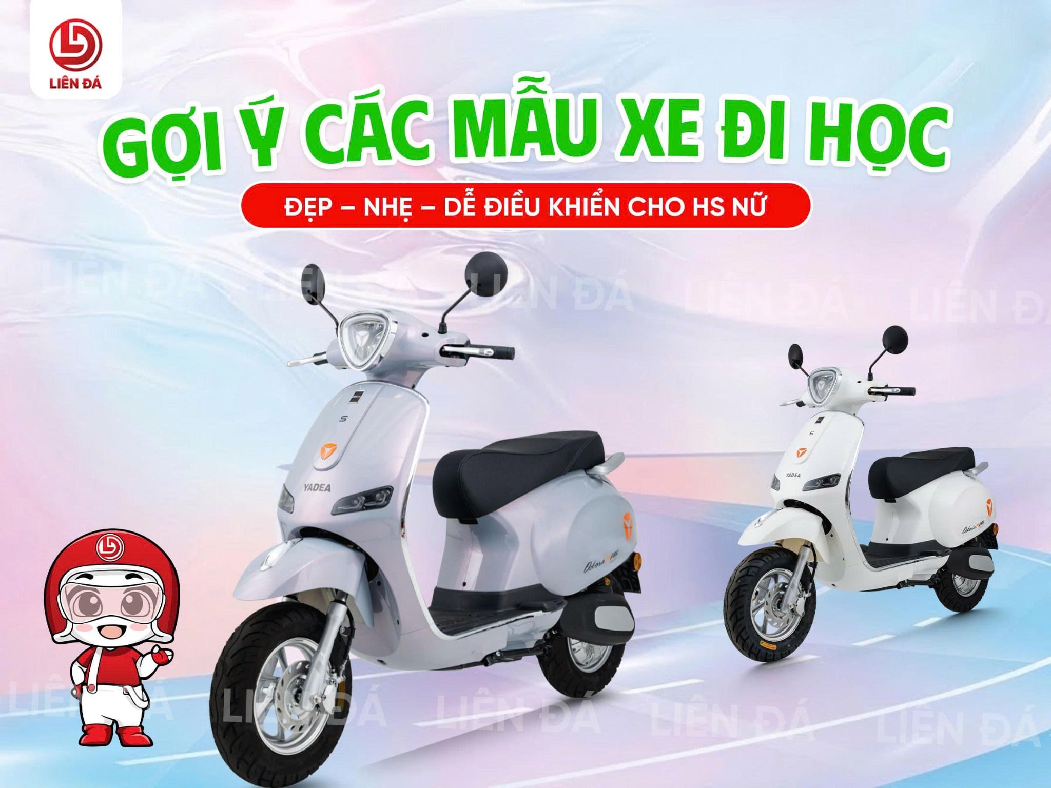 Gợi Ý Các Mẫu Xe Đi Học Đẹp – Nhẹ – Dễ Điều Khiển Cho Học Sinh Nữ