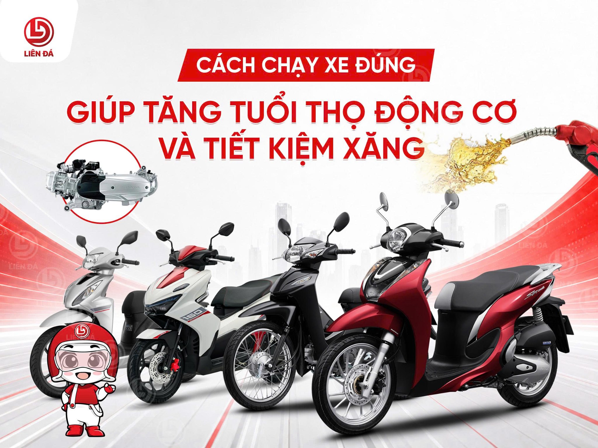 CÁCH CHẠY XE ĐÚNG GIÚP TĂNG TUỔI THỌ ĐỘNG CƠ VÀ TIẾT KIỆM XĂNG
