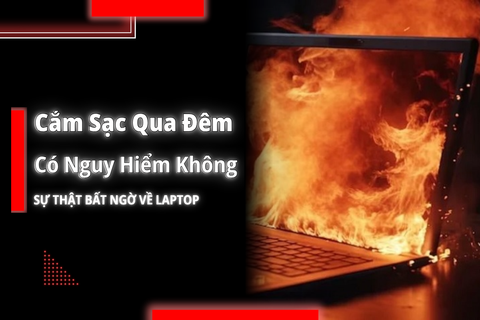 Có Nên Cắm Sạc Laptop Khi Không Sử Dụng? Giải Đáp Chi Tiết Nhất 2025