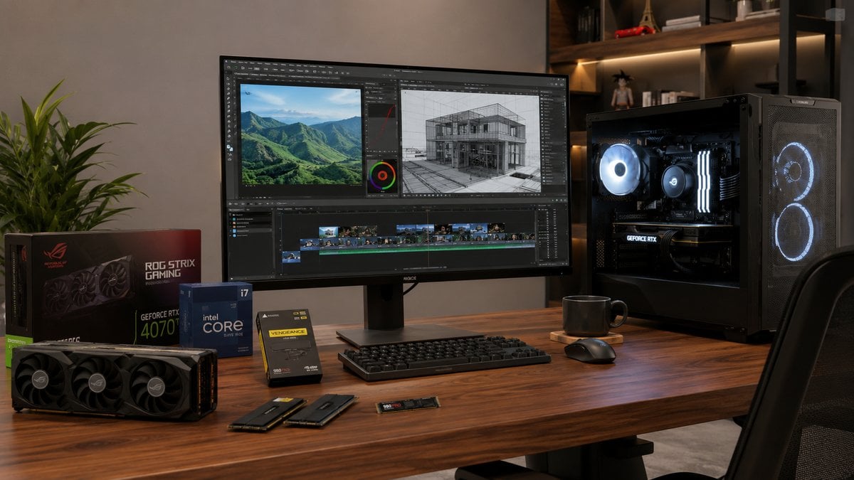 Hướng Dẫn Build PC Đồ Họa Cho Photoshop, Premiere, AutoCAD
