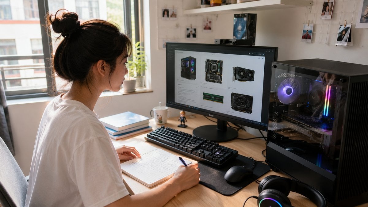 Build PC giá rẻ 15 triệu cho LOL, Valorant, CS2, học tập tốt