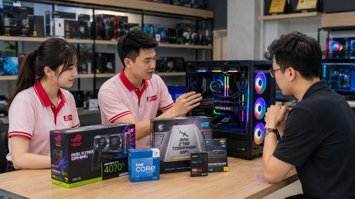 Hướng Dẫn Build PC 40 Triệu Cho Gaming 2K, Đồ Họa Và AI