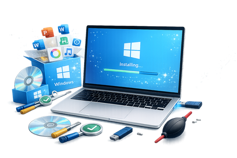 Cài Đặt Windows – Phần Mềm
