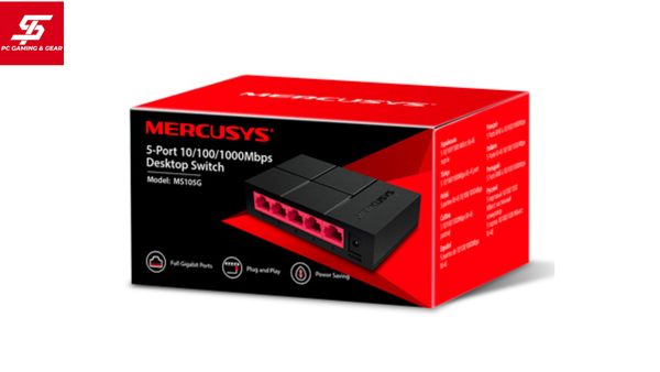 Bộ chia mạng 5 cổng Mercusys MS105G