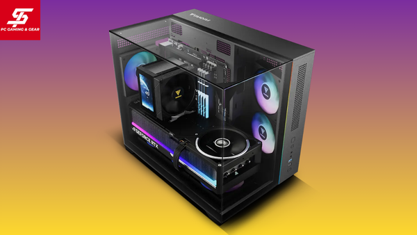 Vỏ Case Gamdias ATLAS M3M M-ATX Đen Sẵn 3 Fan ARGB — ảnh mô tả chi tiết