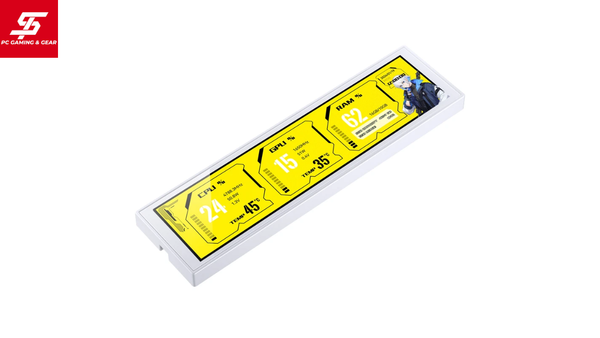 Màn hình phụ JONSBO DS916 White