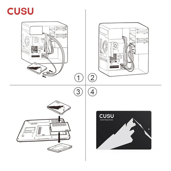Ổ cứng SSD CUSU SATA3 2.5